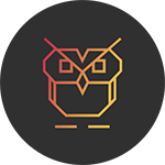 logo La chouette agence, meilleure Entreprise webdesign Lyon